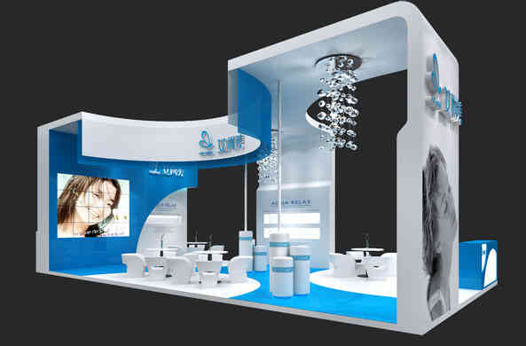 艾美尚特裝展臺美博會(huì)廣州廣交會(huì)展會(huì)設(shè)計(jì)搭建